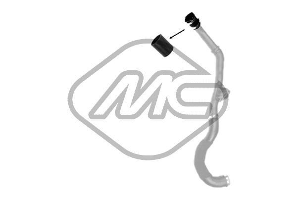 Metalcaucho Charger intake hose Article number: 79037 cheaply