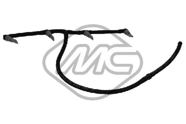 Metalcaucho 92510 Hose, fuel overflow ASTRA 1.7 CDTI (F08, F48) 80 PS Diesel 2009