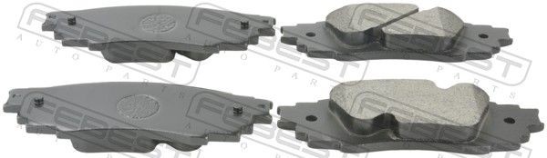 FEBEST Brake pad set Article number: 0101-GYL25R cheaply