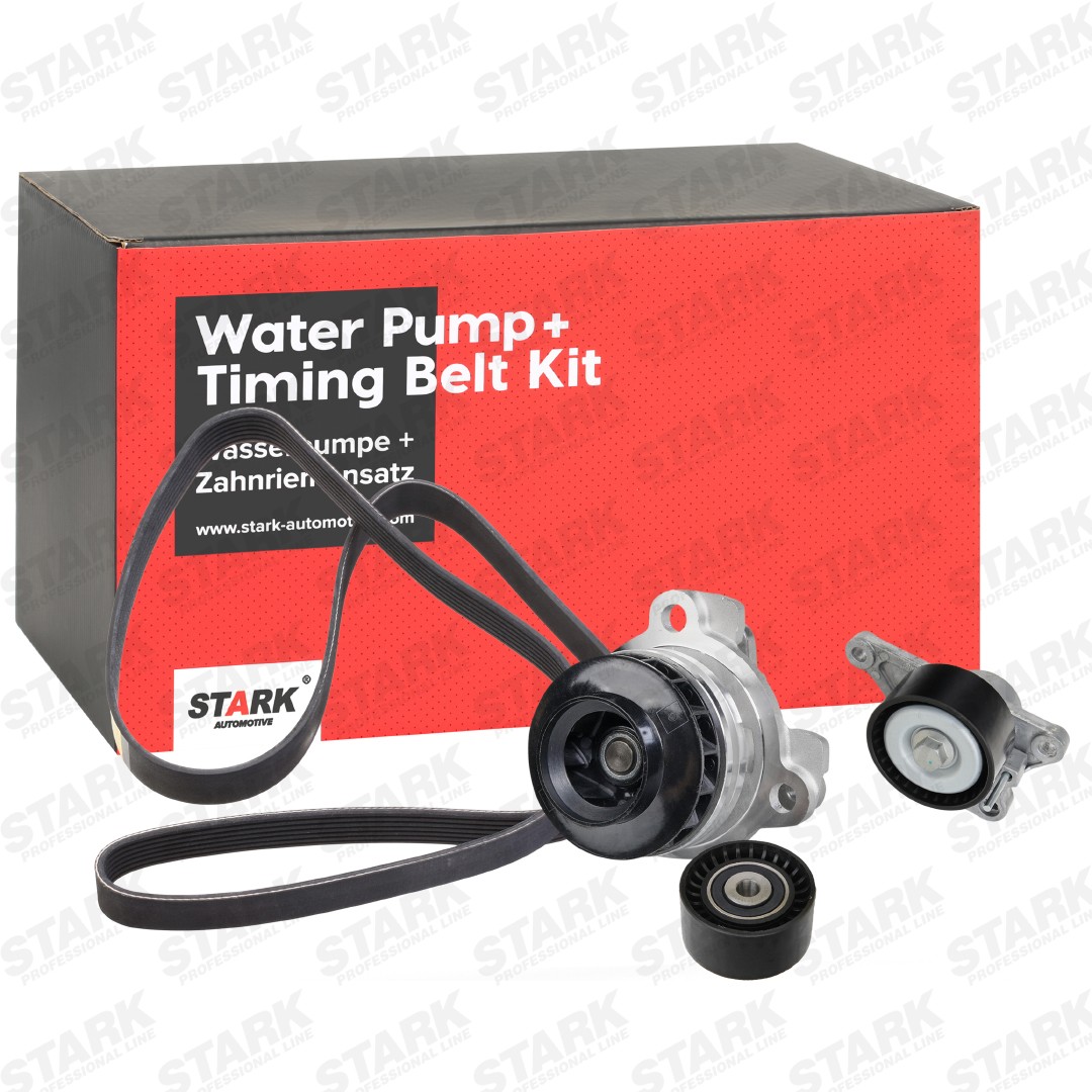 STARK Water Pump + V-Ribbed Belt Kit Article number: SKPRB-51660097 cheaply