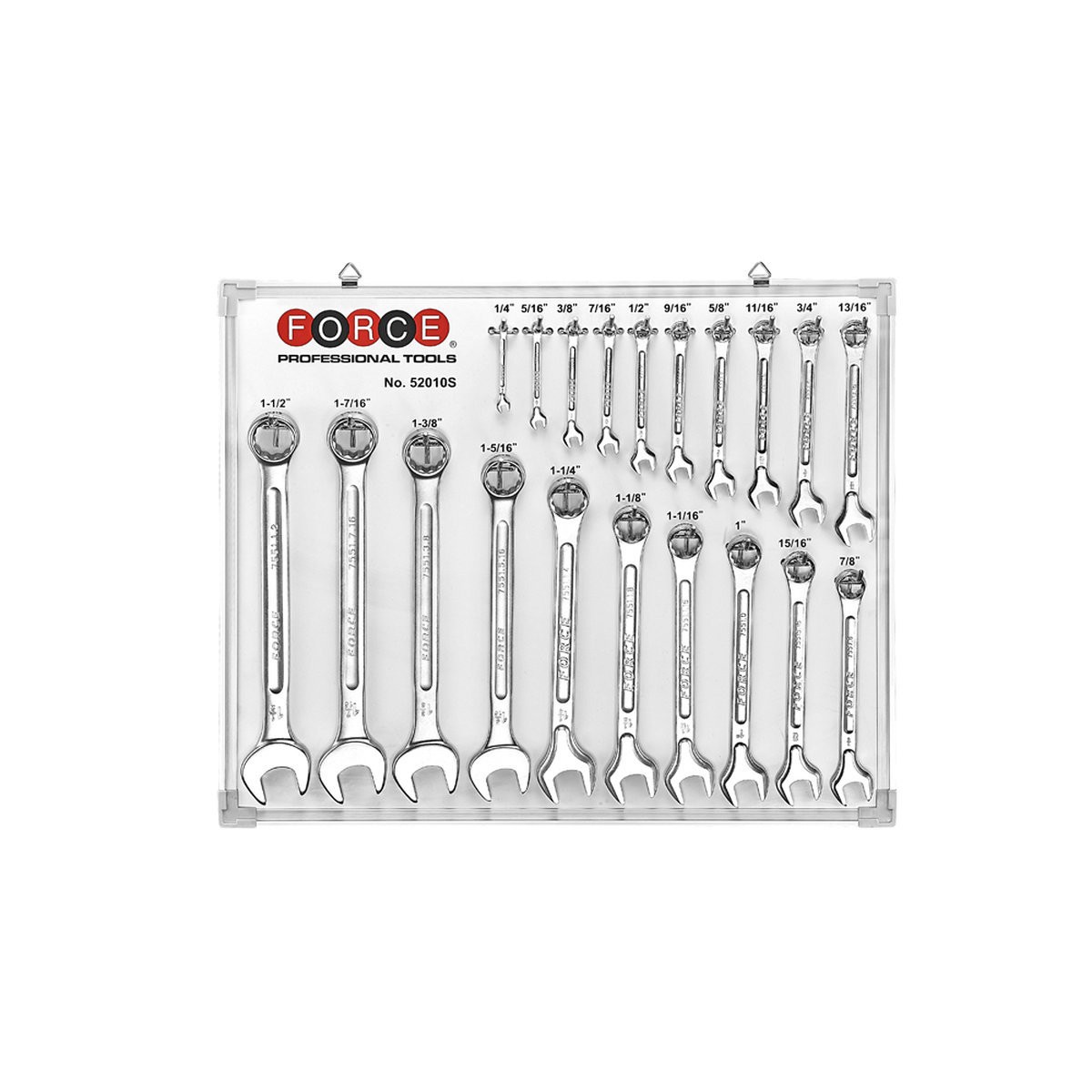 FORCE Spanner Set, ring / open ended Article number: 52010S cheaply