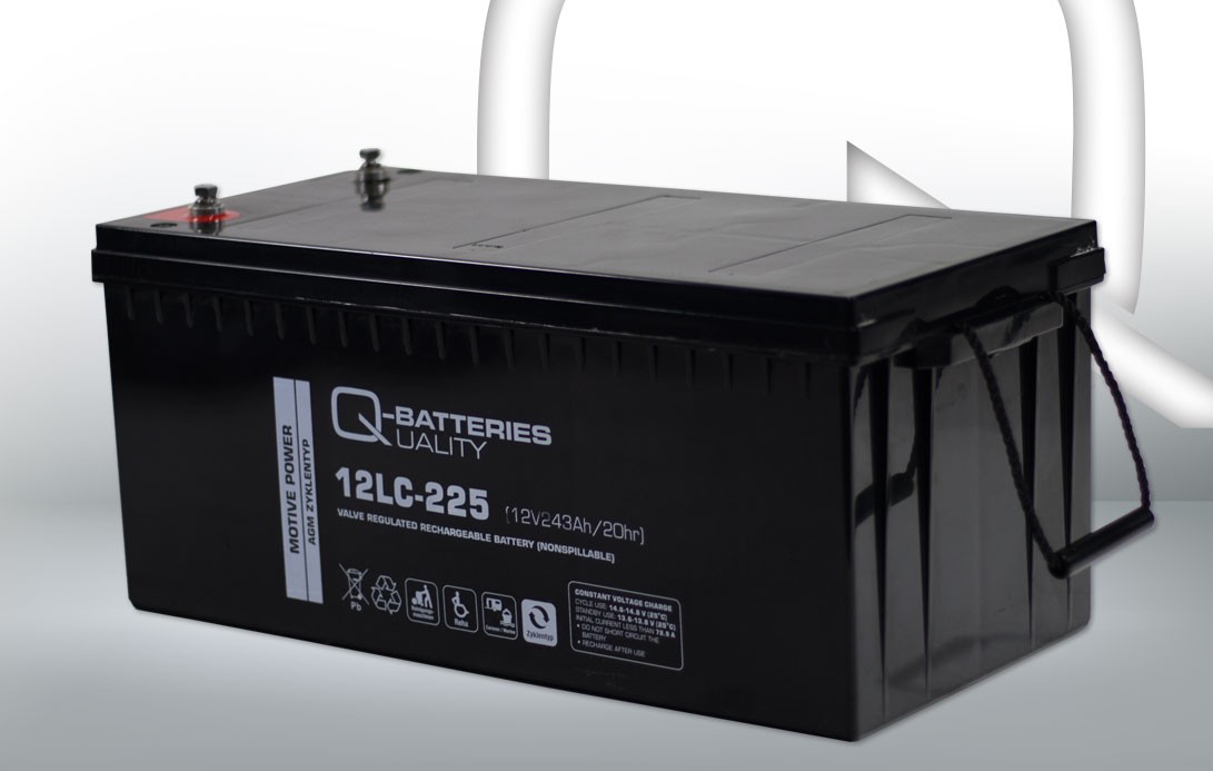 Q-BATTERIES Starterbatteri LC, 12LC-225 Varenummer: 651 billige