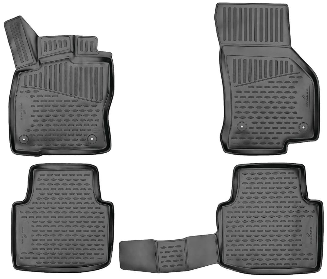 WALSER 75046 Bilmåtter SUPERB 2.0 TSI 4x4 280 HK Benzin