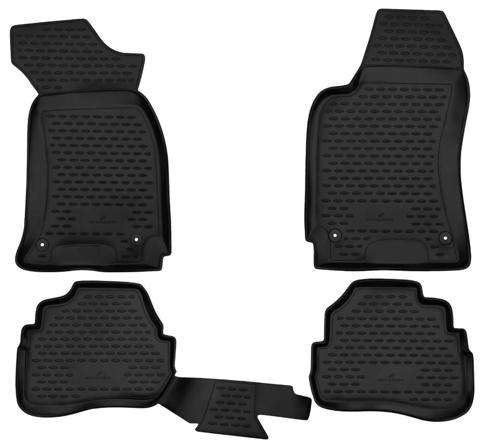 WALSER 75131 Floor mats PASSAT 1.8 Syncro/4motion 125 PS Petrol 2001