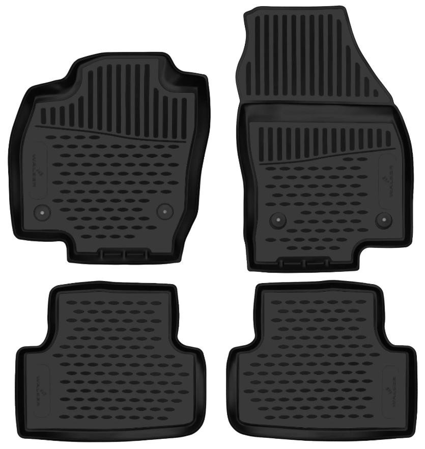 WALSER 75183 Floor mats T-CROSS 1.0 TSi (CHZL, DKLA) 95 PS Petrol