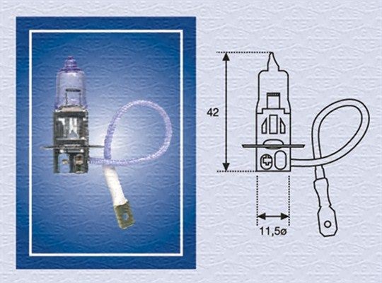 MAGNETI MARELLI Fog light bulb Article number: 002554100000 cheaply