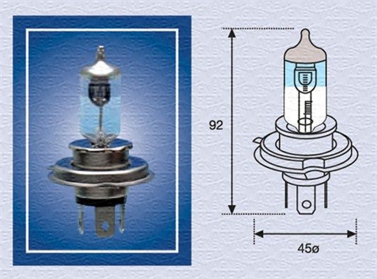 MAGNETI MARELLI Bulb, spotlight Article number: 002585100000 cheaply