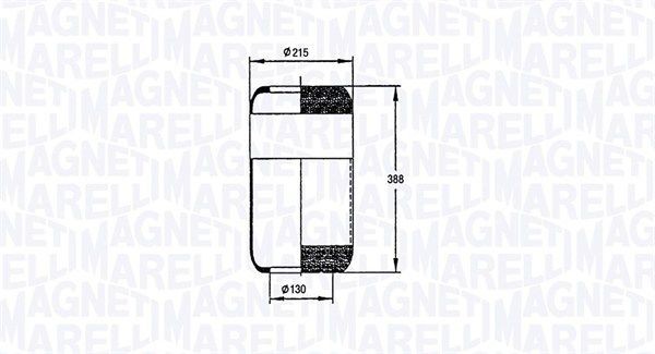 MAGNETI MARELLI Lõõts,õhkvedrustus Artikli number: 030607020056 soodsalt