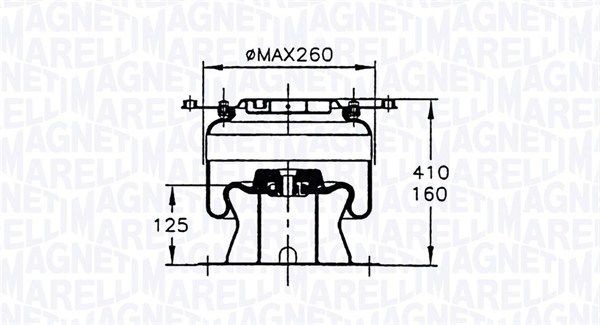 MAGNETI MARELLI Lõõts,õhkvedrustus Artikli number: 030607020094 soodsalt