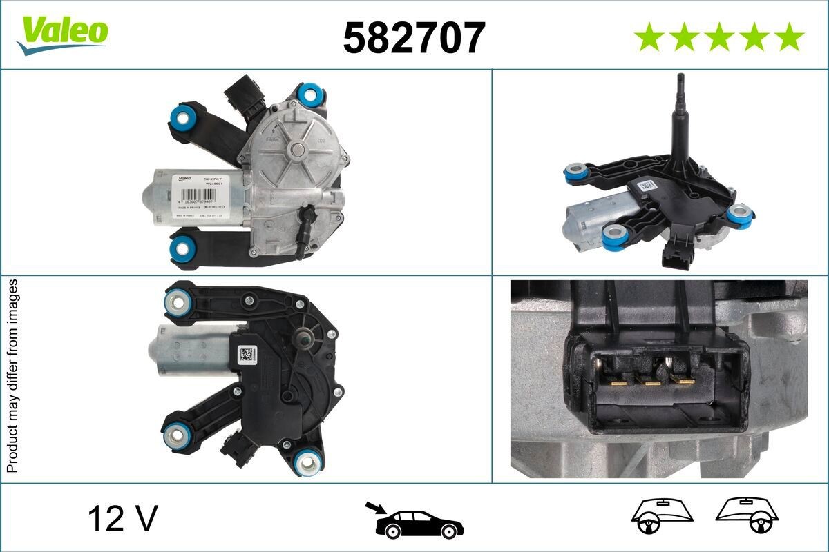 VALEO Wiper motor Article number: 582707 cheaply