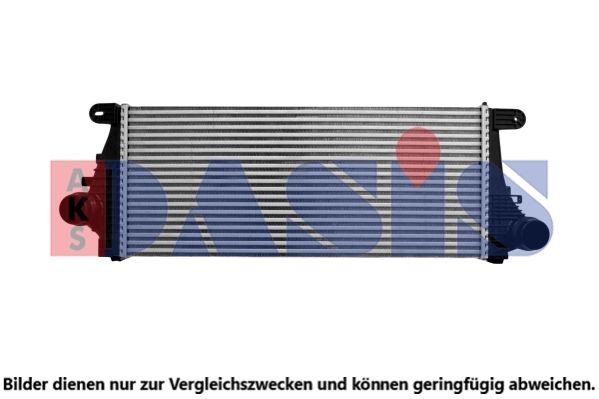 AKS DASIS Intercooler Article number: 157066N cheaply