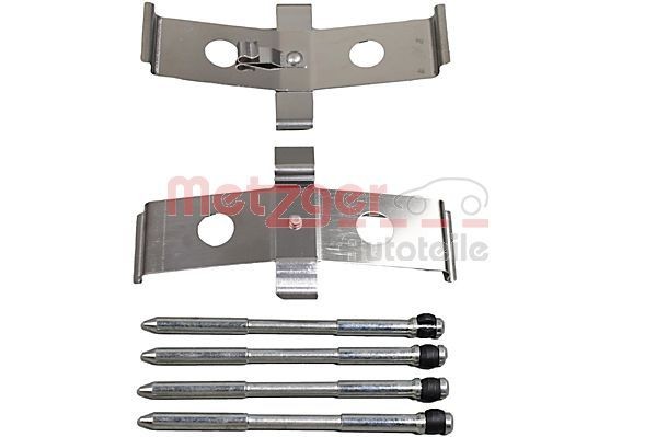 METZGER 109-0136 Lisakomplekt, ketaspiduriklotsid SUPERB 1.4 TSI 150 HP Bensiin