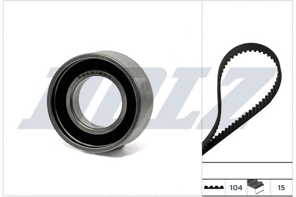 DOLZ Timing belt kit Article number: SKD129 cheaply