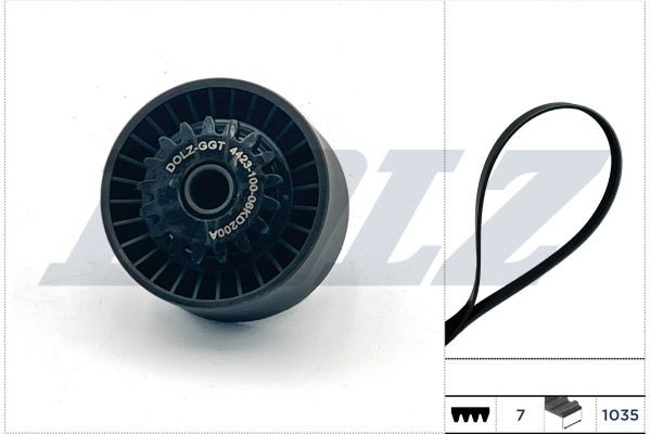 DOLZ Timing belt kit Article number: SKD201A cheaply