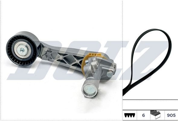 DOLZ Timing belt kit Article number: SKD208A cheaply
