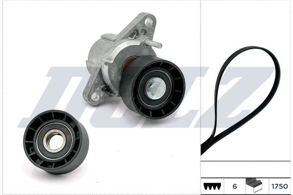 DOLZ Timing belt kit Article number: SKD228A cheaply