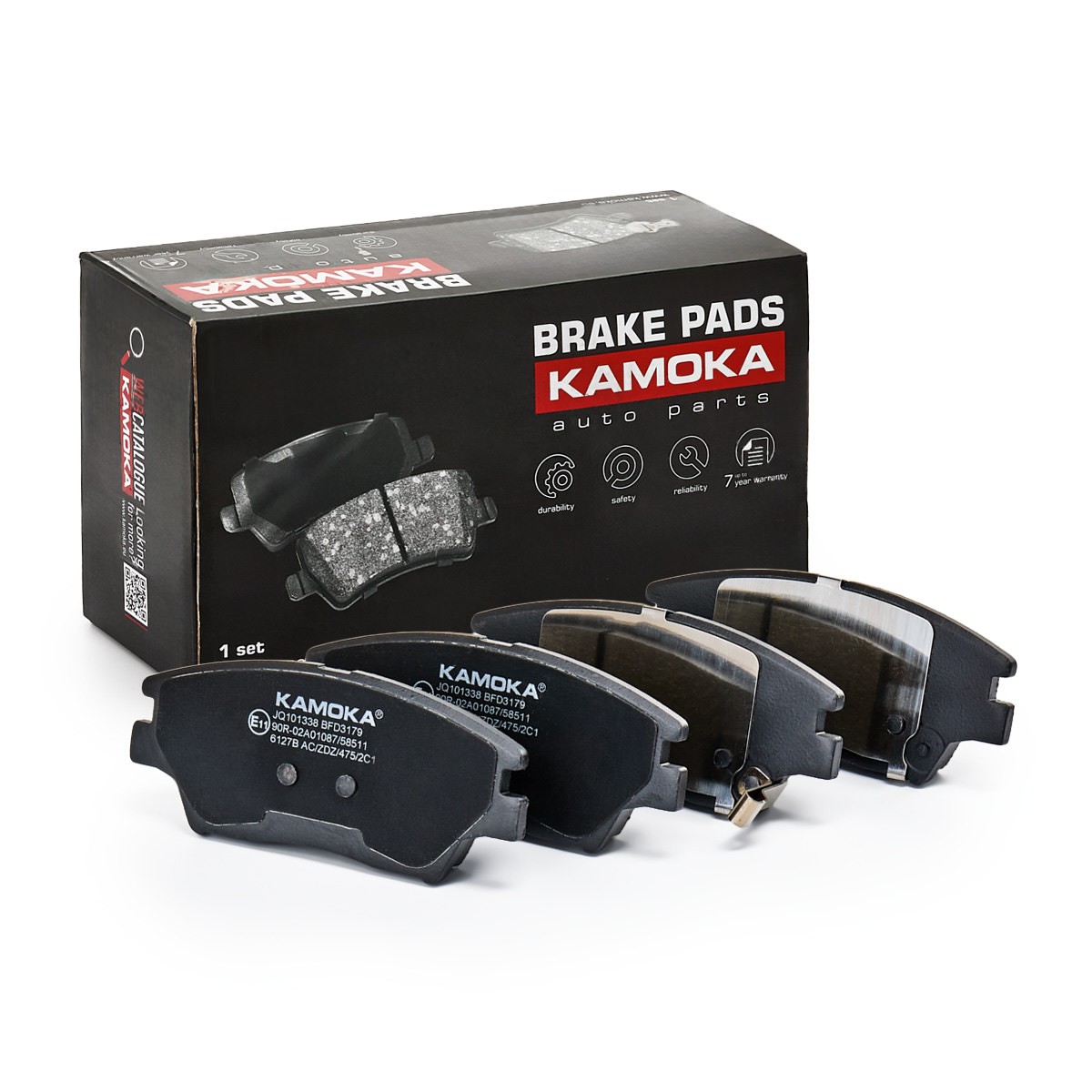 KAMOKA Brake pad set Article number: JQ101338 cheaply