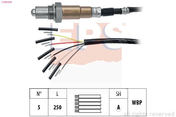 EPS Lambda sensor Article number: 1.998.560 cheaply
