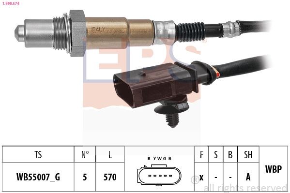 EPS Lambdasonde Artikelnummer: 1.998.574 kaufen