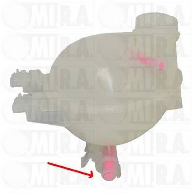 MI.R.A. 14/4414 Veekamber, radiaator DS3 1.2 VTi 82 (SAHMZ6) 82 HP Bensiin