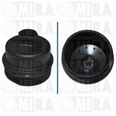 MI.R.A. 28/2308 Капак, кутия на масления филтър CORSA 1.4 Twinport (F08, F68) 90 K.C. бензин 2009