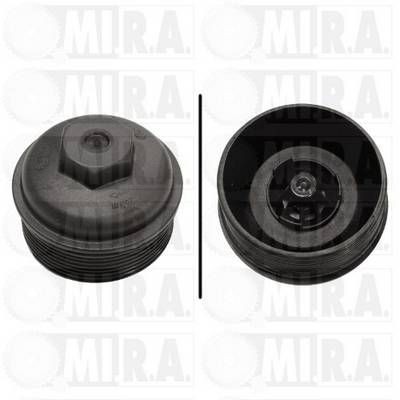 MI.R.A. 28/2339 Capac, carcasa filtru ulei VECTRA 2.2 direct (F35) 155 CP benzina 2009