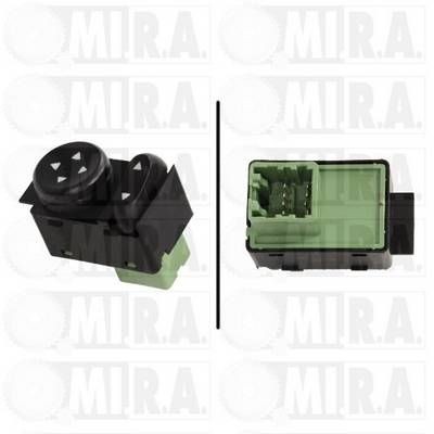 MI.R.A. 53/4039 Kontakt, spejljustering DOBLO 1.9 JTD 100 HK Diesel