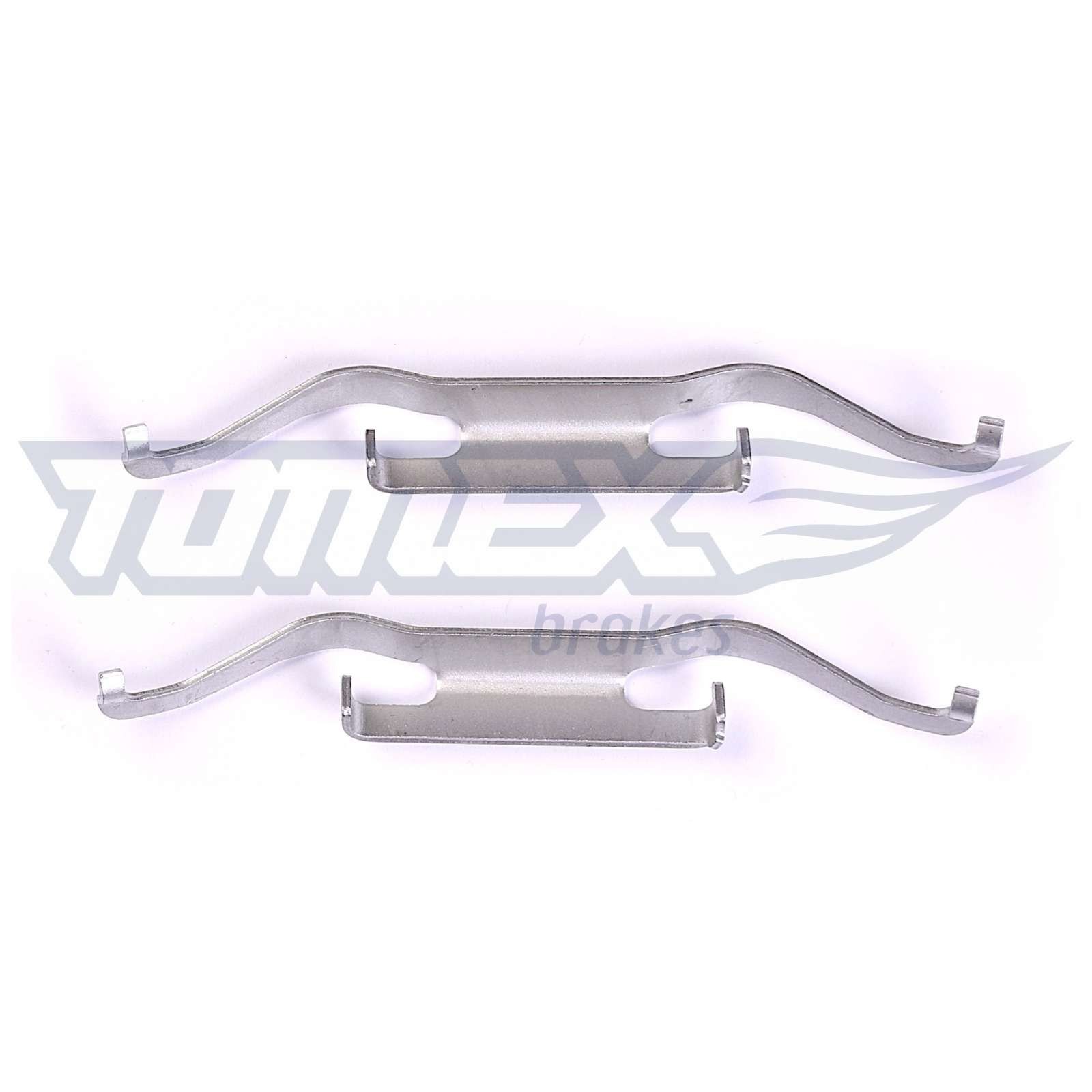 TOMEX brakes TX 43-17 Monteringssæt til bremseklodser C4 1.2 PureTech 110 HK Benzin