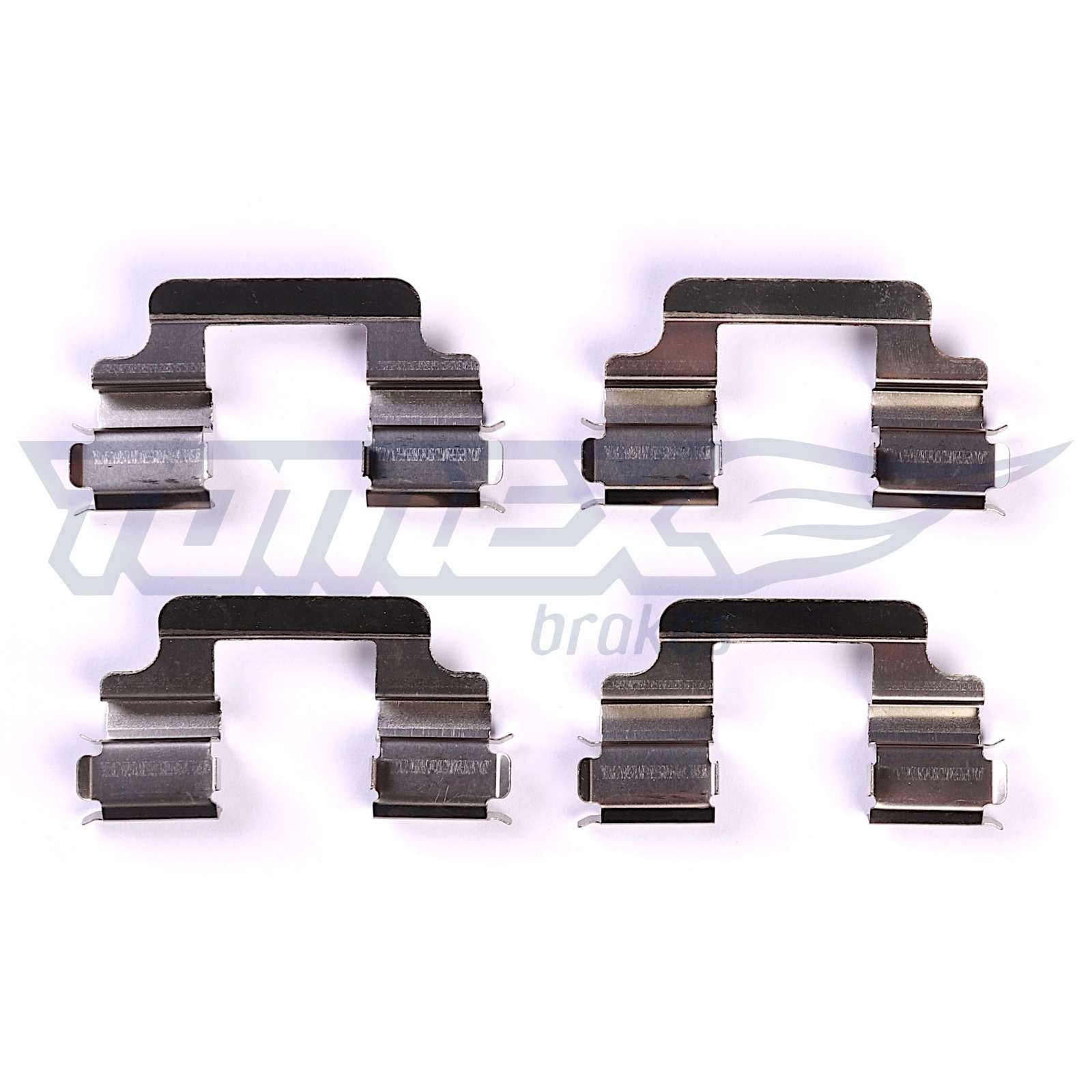 TOMEX brakes TX 43-33 Monteringssæt til bremseklodser A4 RS4 quattro 420 HK Benzin 2009