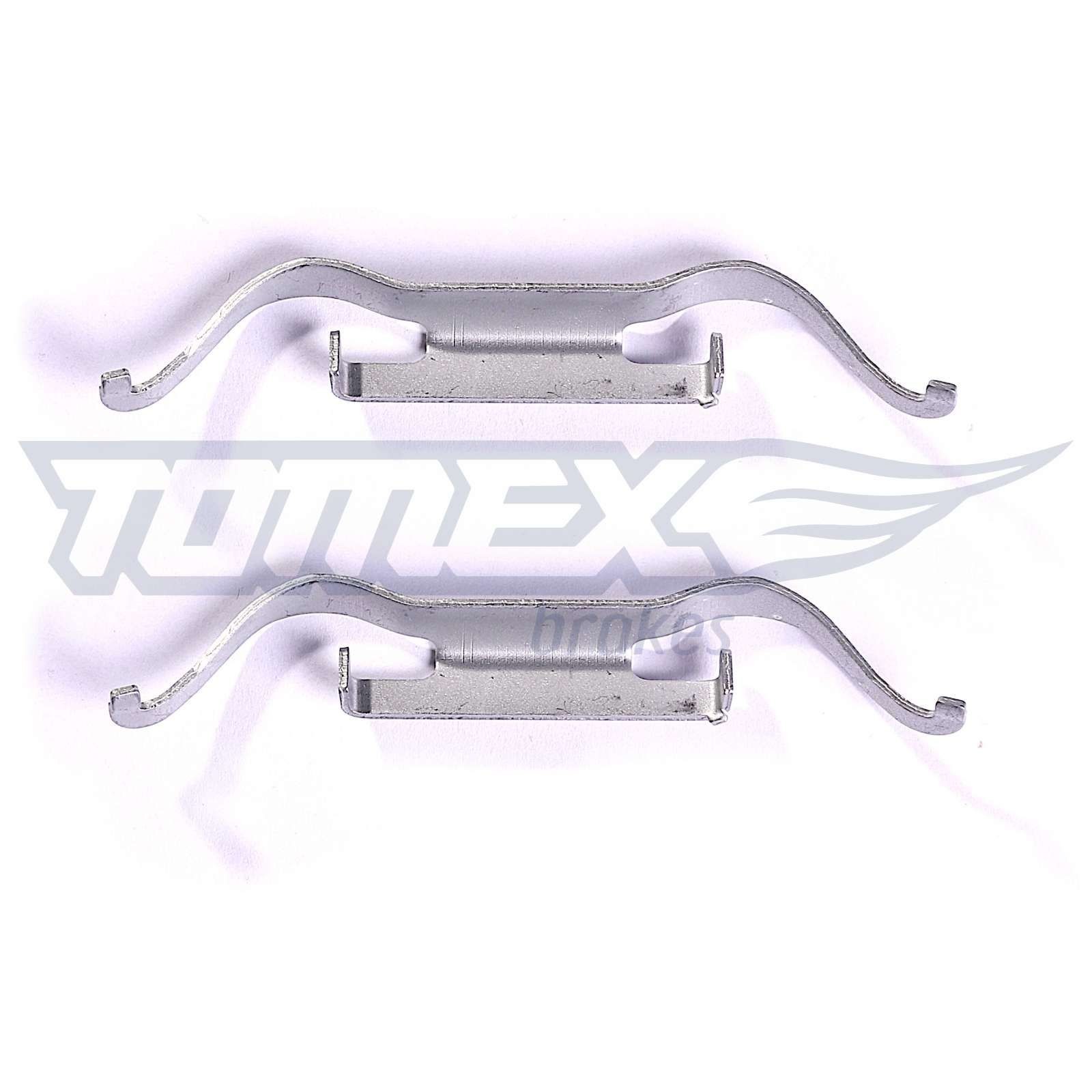 TOMEX brakes TX 43-47 Monteringssæt til bremseklodser C4 1.2 PureTech 110 HK Benzin