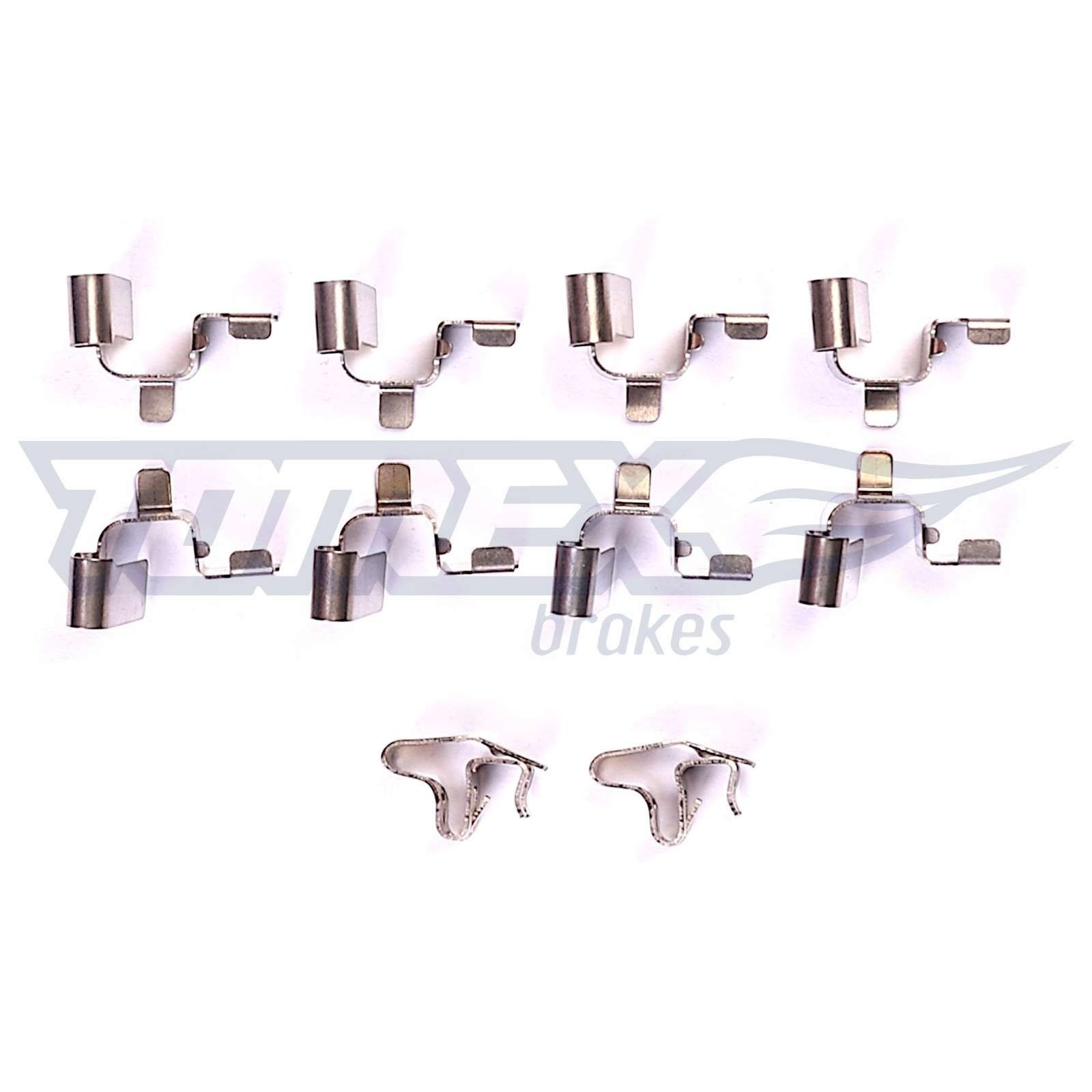 TOMEX brakes TX 43-72 Monteringssæt til bremseklodser SWIFT 1.3 68 HK Benzin 2005
