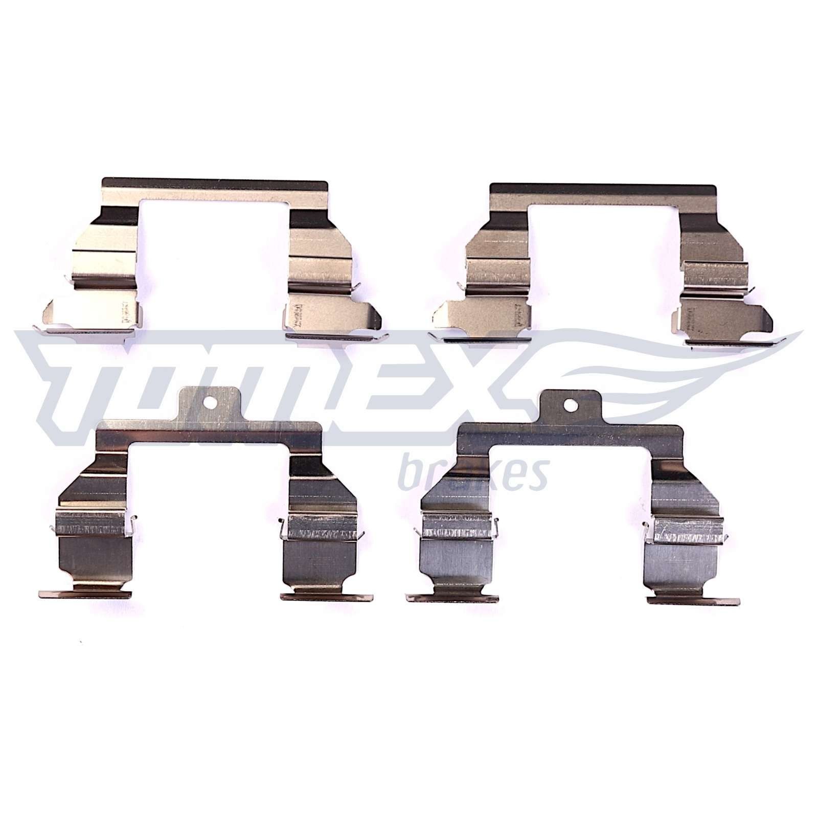 TOMEX brakes TX 43-92 Monteringssæt til bremseklodser AVENSIS 2.0 VVT-i (ACM20_) 150 HK Benzin 2009