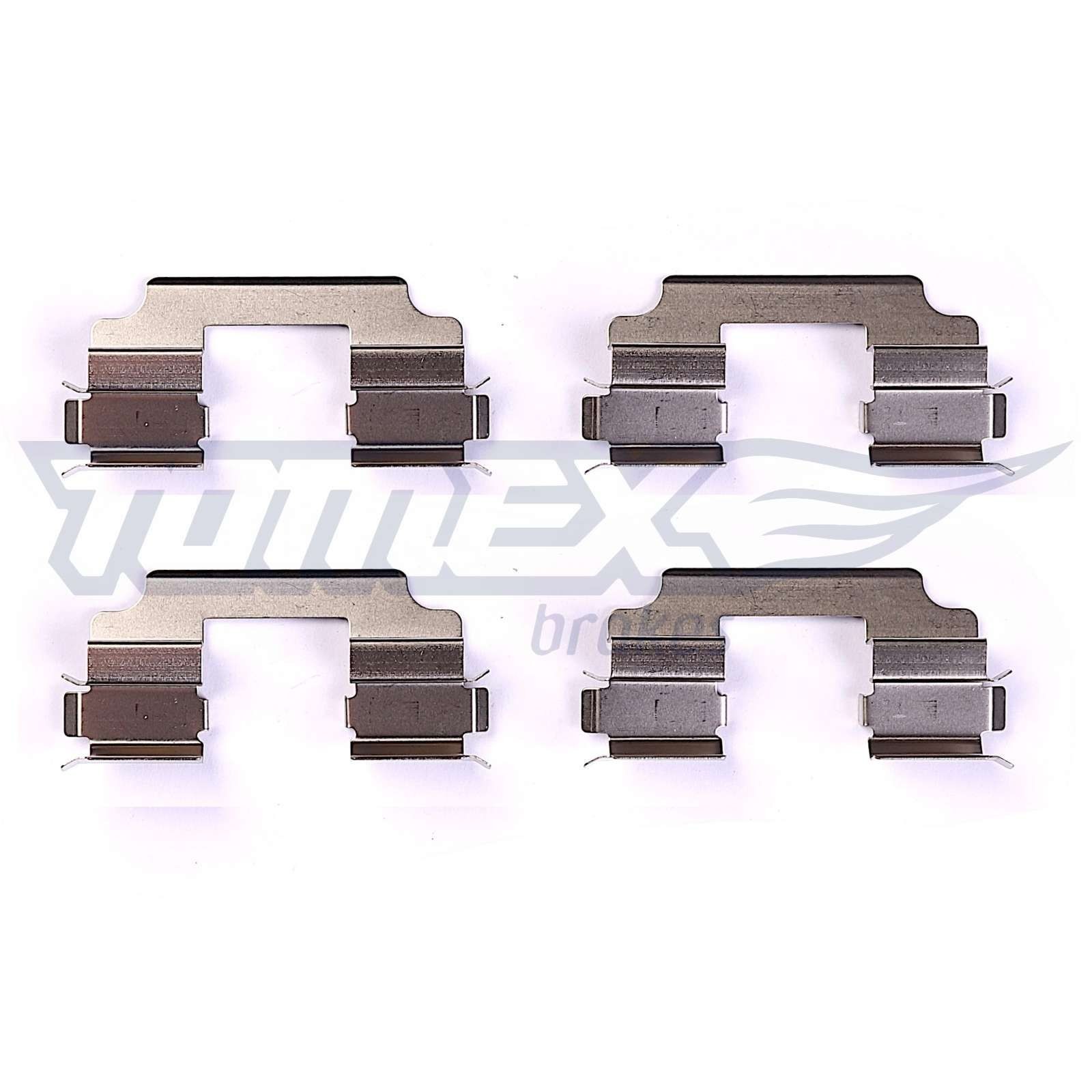 TOMEX brakes TX 44-38 Monteringssæt til bremseklodser SWIFT 1.3 LPG (RS 413) 92 HK Benzin/Autogas (LPG)
