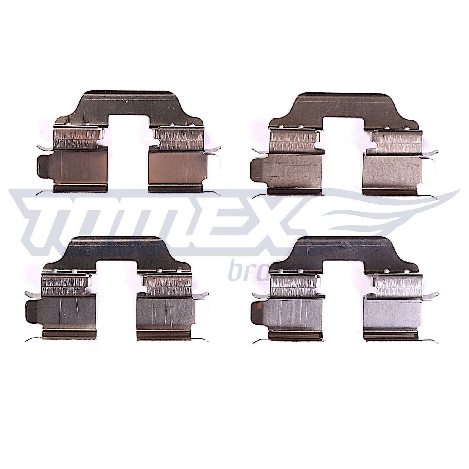 TOMEX brakes TX 44-79 Monteringssæt til bremseklodser FLUENCE 2.0 143 HK Benzin