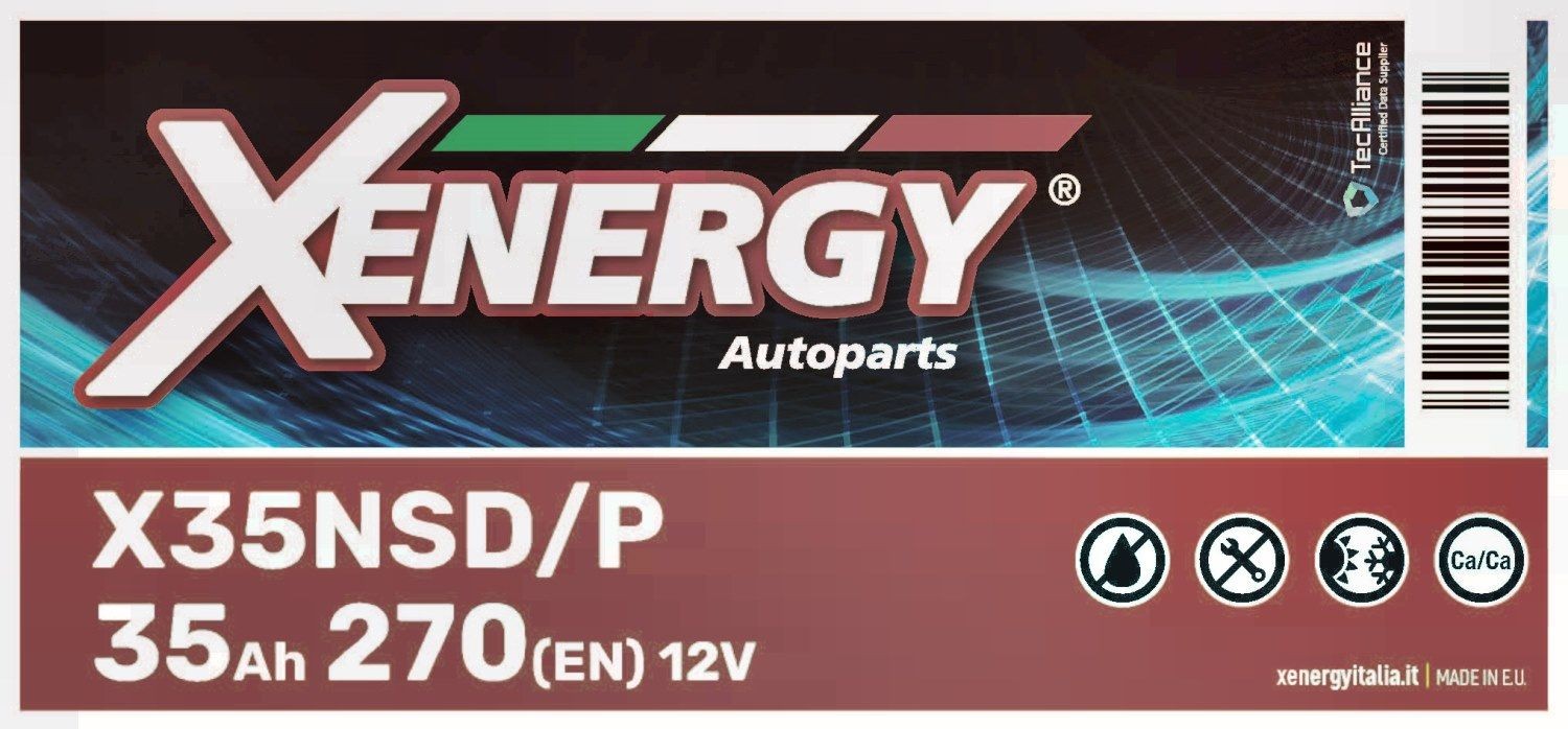 AP XENERGY Battery Article number: X35NSD/P cheaply