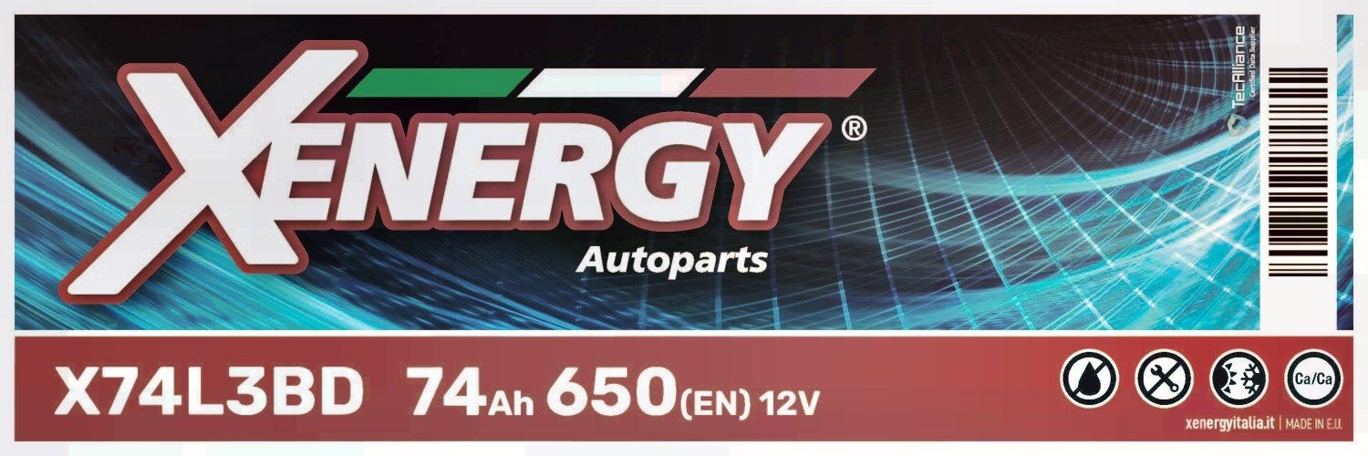 AP XENERGY Стартов акумулатор артикулен номер: X74L3BD евтино