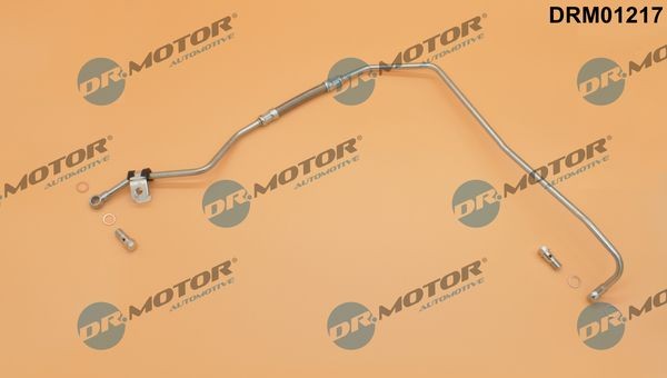 DR.MOTOR AUTOMOTIVE DRM01217 Olierør, turbolader TRANSIT CUSTOM 2.2 TDCi 100 HK Diesel
