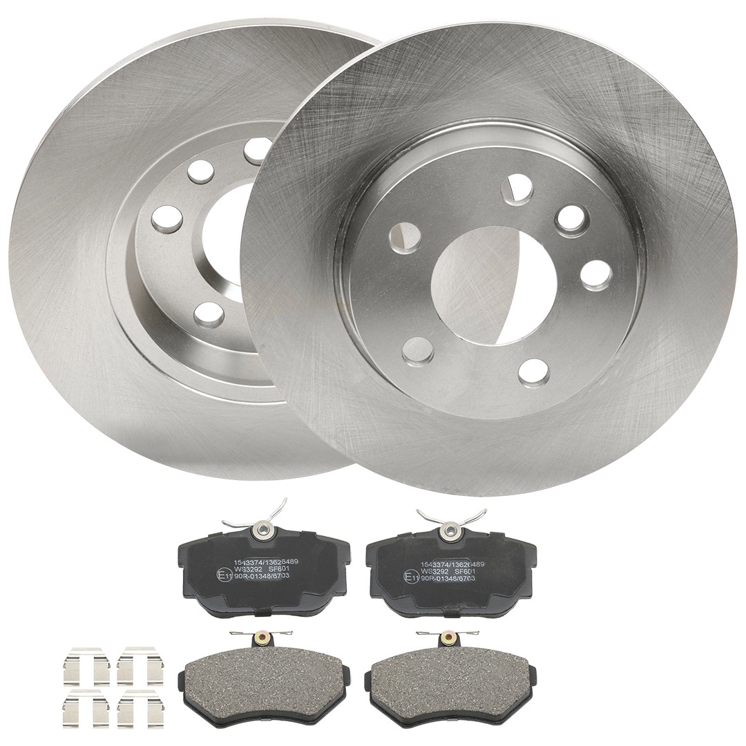 RIDEX Brake discs and pads set Article number: 3405B1784 cheaply