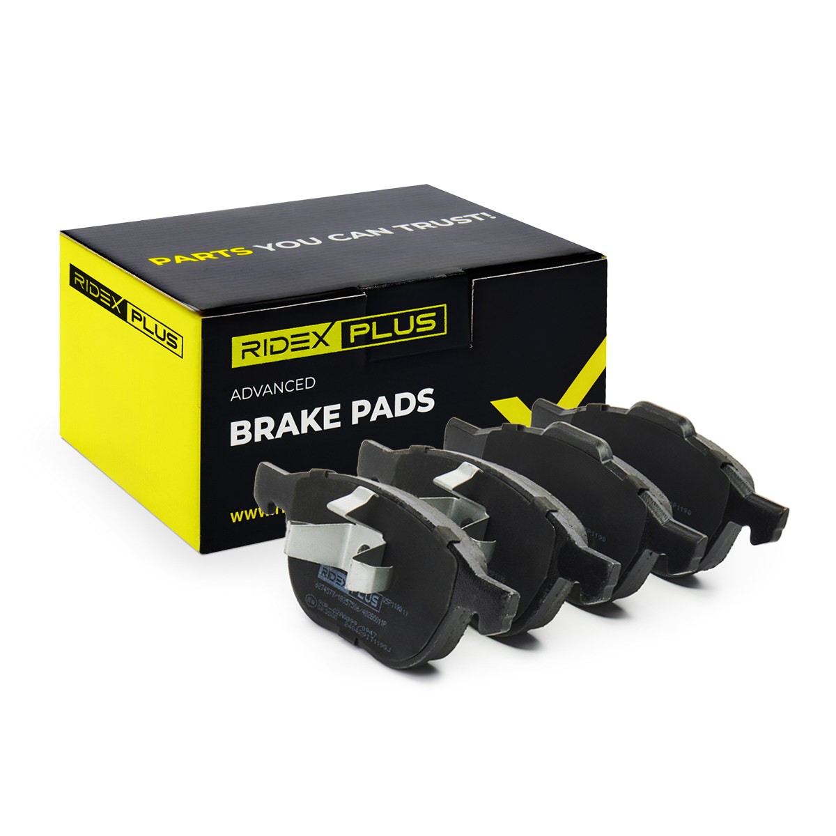 RIDEX PLUS Brake pad set Article number: 402B0011P cheaply