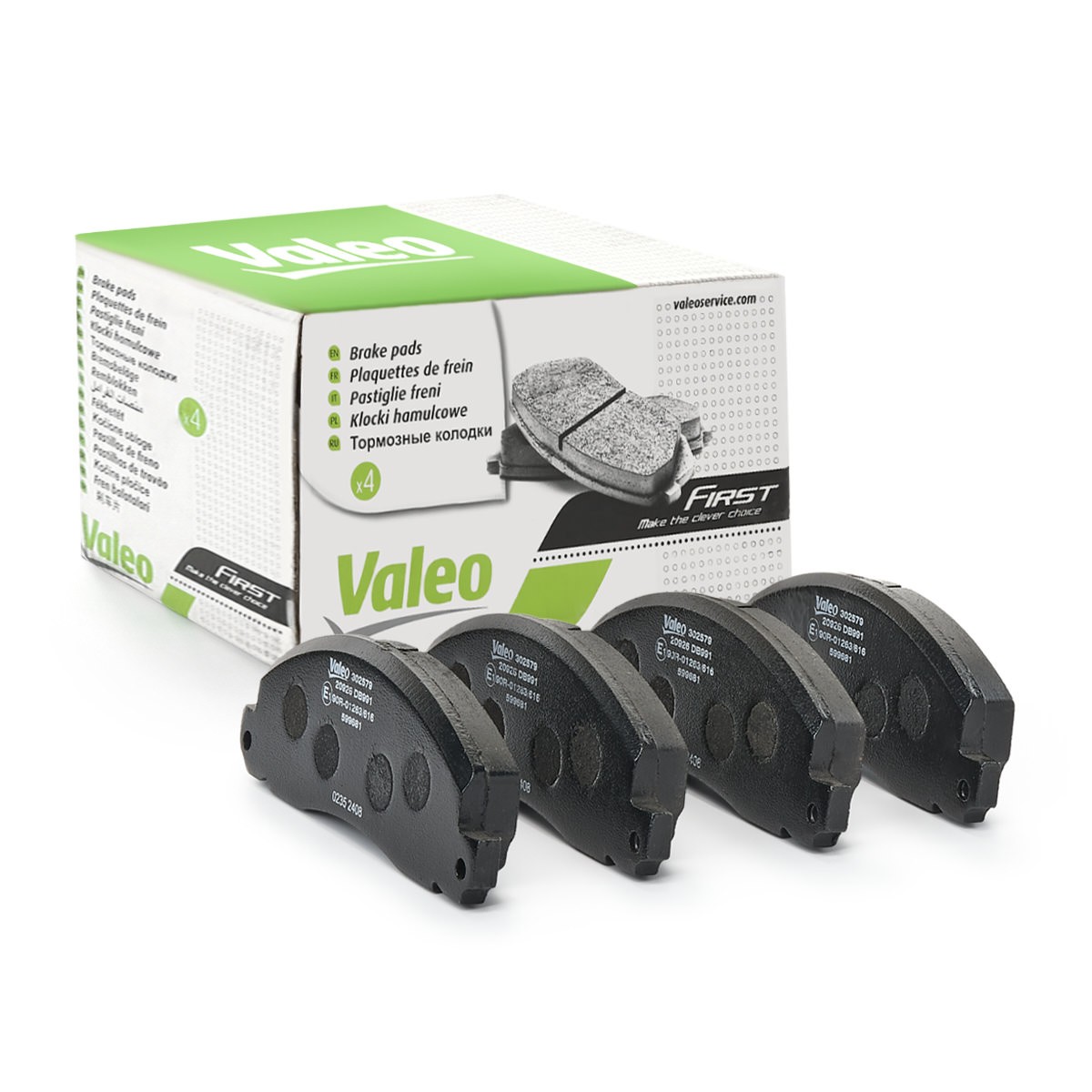 VALEO Brake pad set Article number: 302579 cheaply
