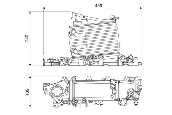VALEO Intercooler Article number: 818683 cheaply