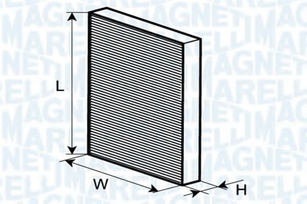 MAGNETI MARELLI Pollenfilter Varenummer: 350203061140 billige