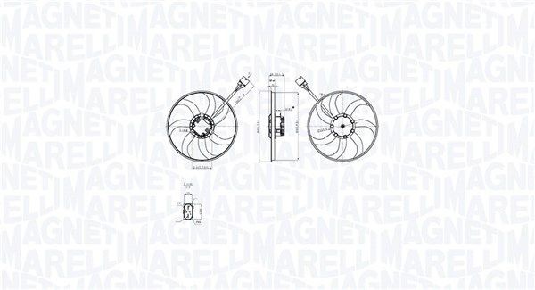 MAGNETI MARELLI Engine radiator Article number: 350213386003 cheaply