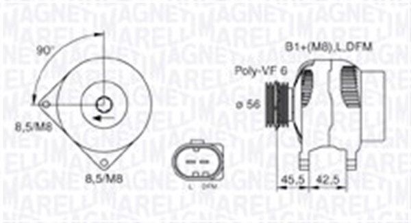 MAGNETI MARELLI Engine radiator Article number: 350213401003 cheaply