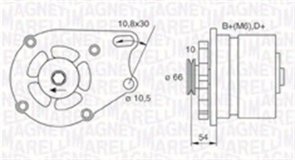 MAGNETI MARELLI Engine radiator Article number: 350213591003 cheaply