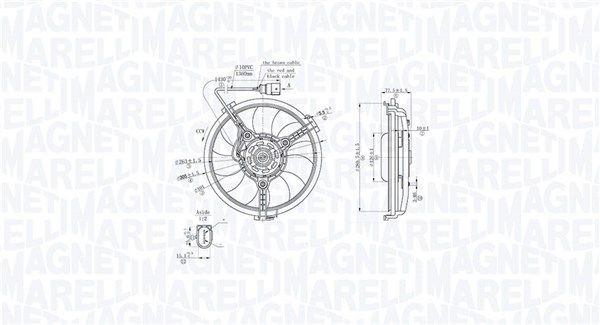 MAGNETI MARELLI Engine radiator Article number: 350213682003 cheaply