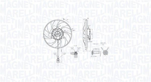 MAGNETI MARELLI Engine radiator Article number: 350213776003 cheaply