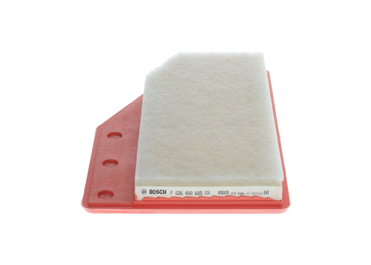 BOSCH Air filter Article number: F 026 400 685 cheaply