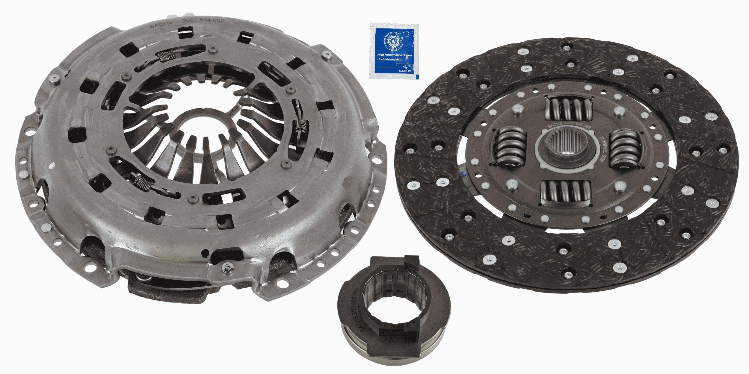 SACHS Clutch kit Article number: 3000 951 662 cheaply
