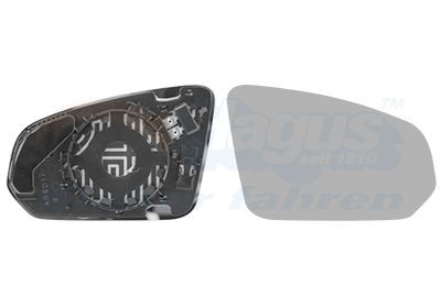 VAN WEZEL Spejlglas, udvendig spejl Varenummer: 5914836 billige